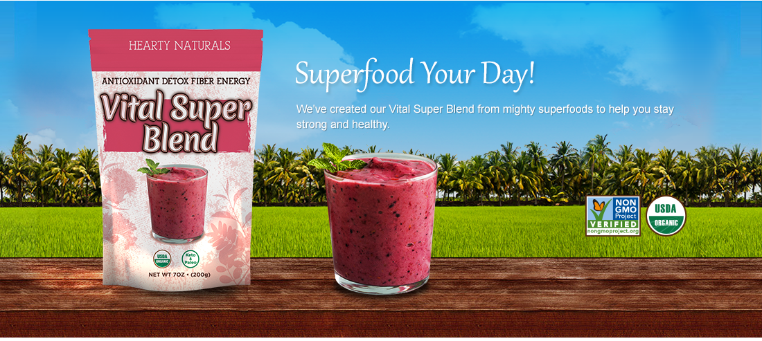 Vital Super Blend Banner